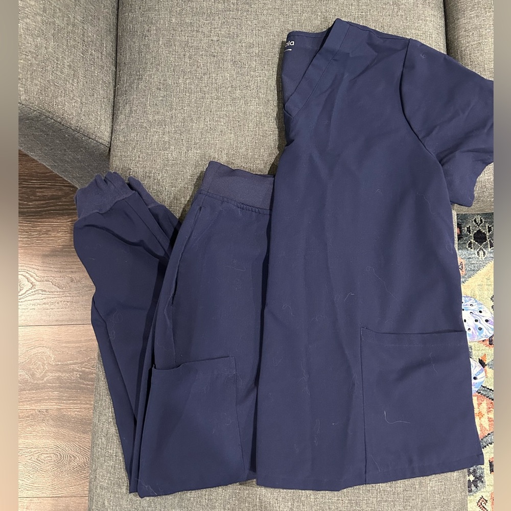 Mandala Navy Scrubs